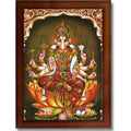 CRAFT QUEST God Varahi Amman Photo Varahi Wall Painting Photo Frame | South God Frame for Home, Office, Temple & Gifting