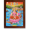 CRAFT QUEST Mata Narmada Maa Narmada Photo frame | Acrylic, Lightweight | Hindu God Spiritual Framed | Ideal for Home, Office, Temple & Puja Room, Wall Decor
