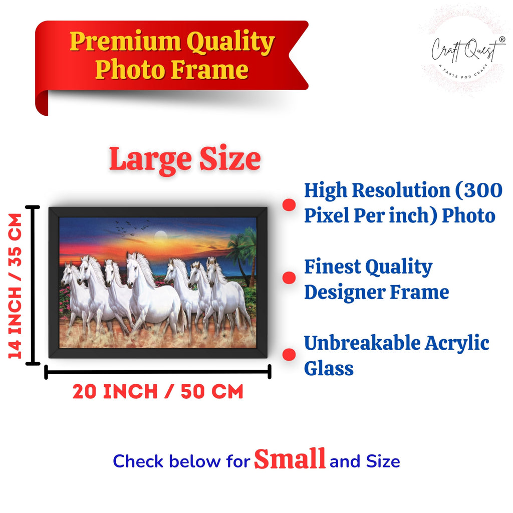 CRAFT QUEST Horse Photo frame