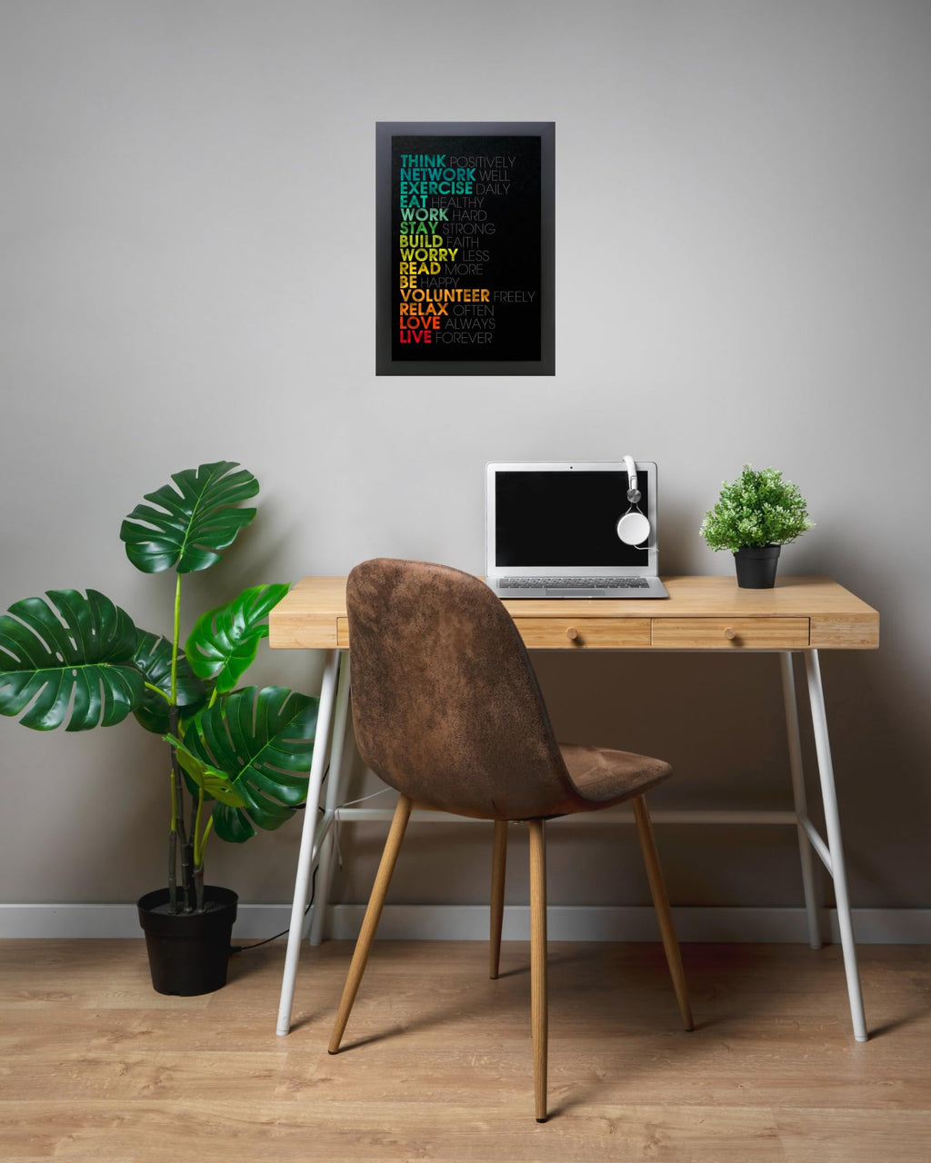 Craft Quest Motivational quotes Photo Frame for Gym, Office, Living room | Synthetic wood