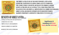 eshoppee Shri Shree Sampoorn Sampurna Yantra Wall Art for Puja Home, Office, Factory