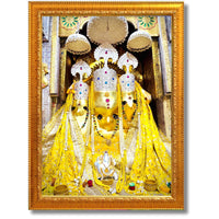CRAFT QUEST Baglamuklhi maa/mata wodden Religious Photo Frame for Home, Office