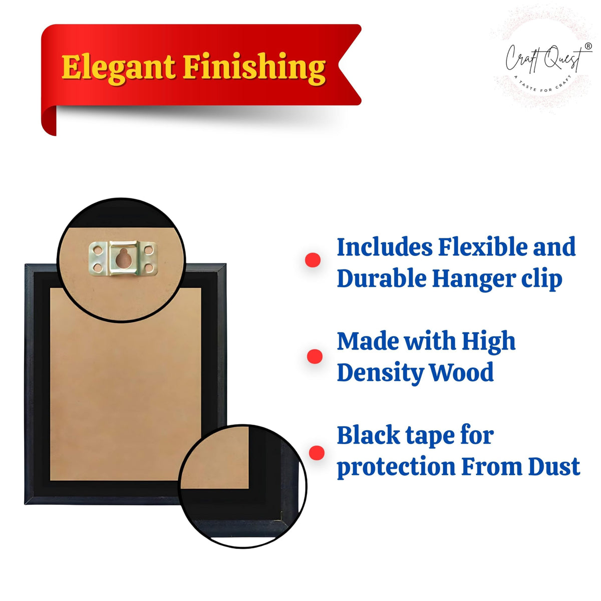 CRAFT QUEST Lord Radha Krishna Photo Frame Wall Painting Framed Home and room Décor