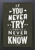 Craft Quest Motivational quotes Photo Frame for Gym, Office, Living room | Synthetic wood