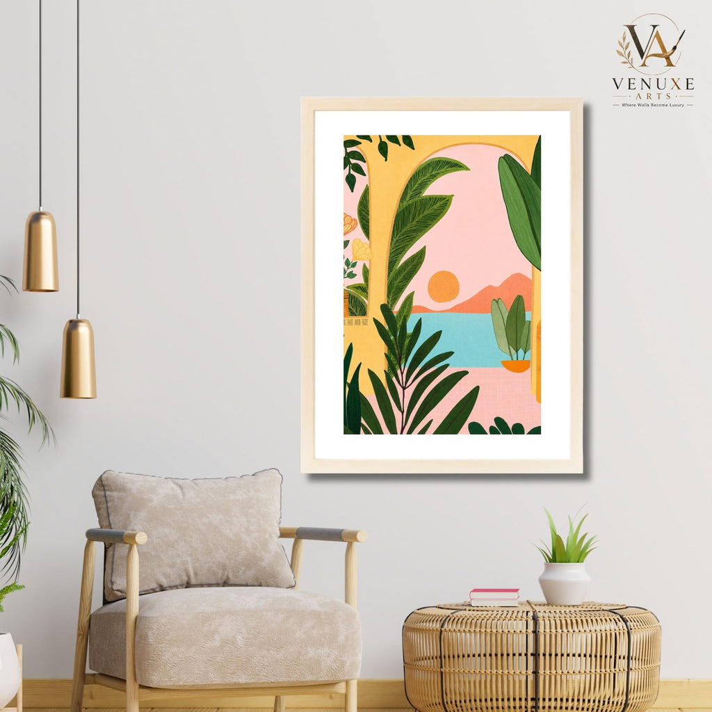 VENUXE ARTS Womens Contemporary Wall Art Posters for Home, Office, Study & Bedroom | Ready to Hang Framed Wall Decor | Positive Quote Prints | Gift for Friends & Family