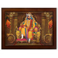 CRAFT QUEST Chhatrapati Shivaji Maharaj photo frame for Home Decorative items with synthetic frame