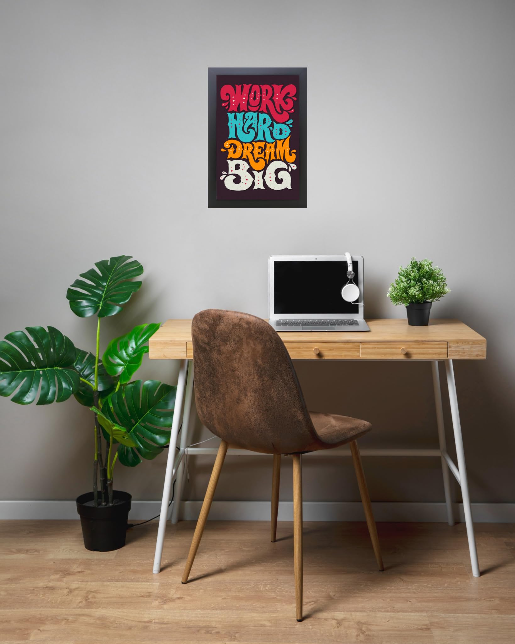 Craft Quest Motivational quotes Photo Frame for Gym, Office, Living room | Synthetic wood