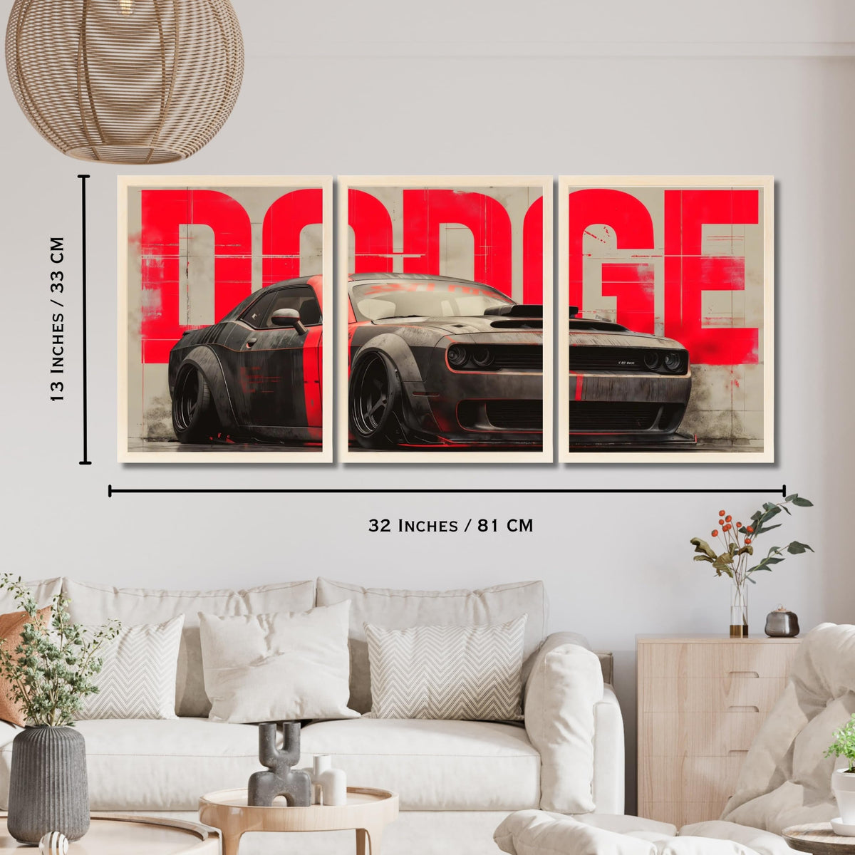 VENUXE ARTS Set Of 3 Big Sports Cars Framed Posters Gift Items for Boys Room Wall Decoration Bedroom Living Room Office Studio Décor | Car Poster Frame for Wall Décor