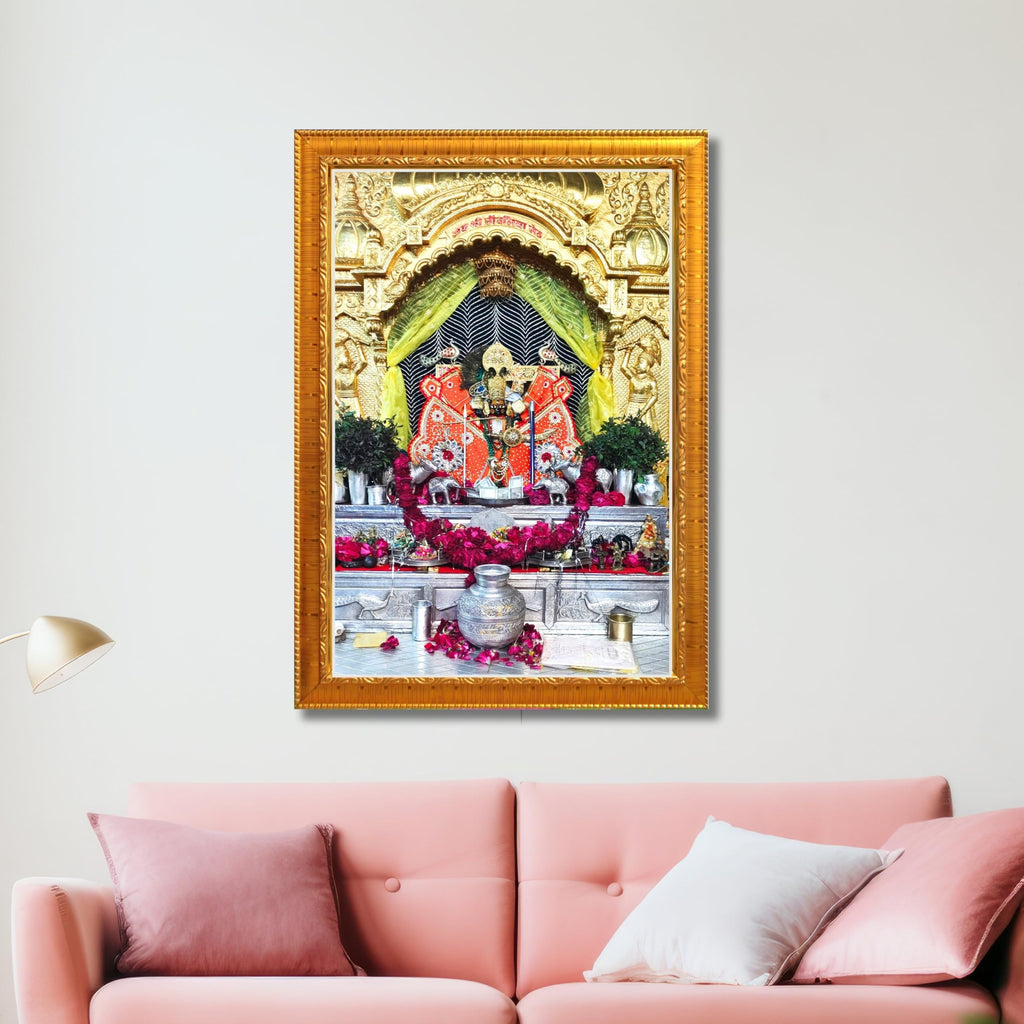 CRAFT QUEST Shree Sanwaliya Seth Shringaar Darshan Religious Photo Frame