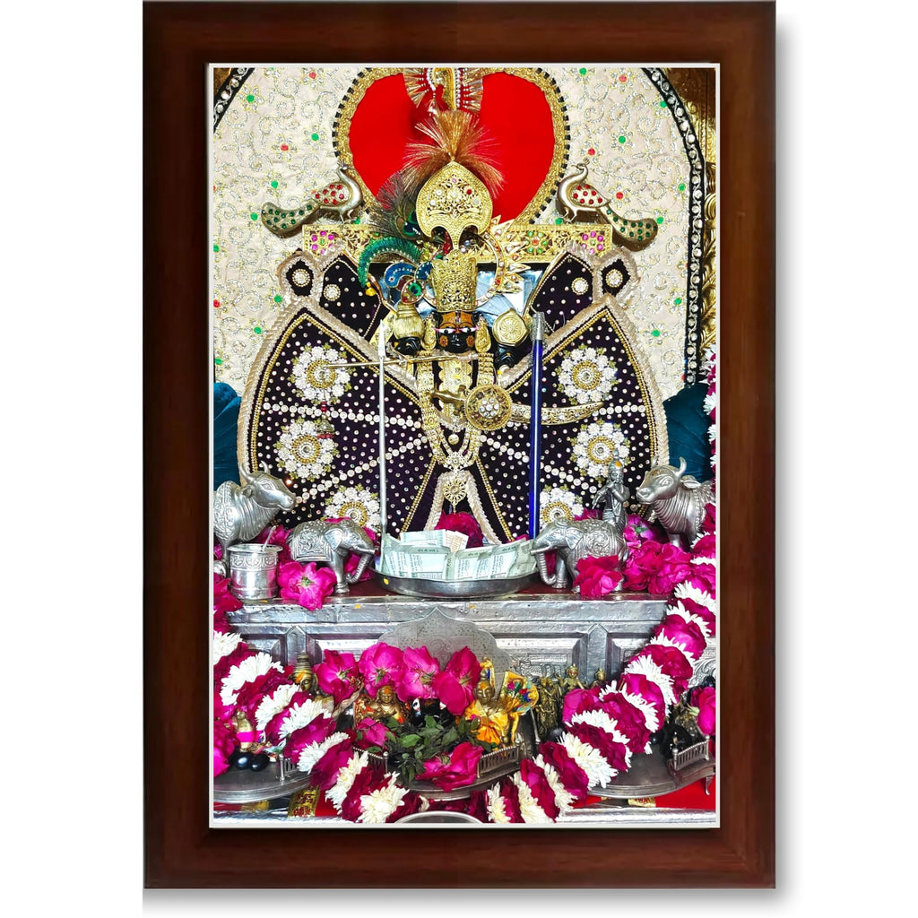 CRAFT QUEST Shree Sanwaliya Seth Shringaar Darshan Photo Frame