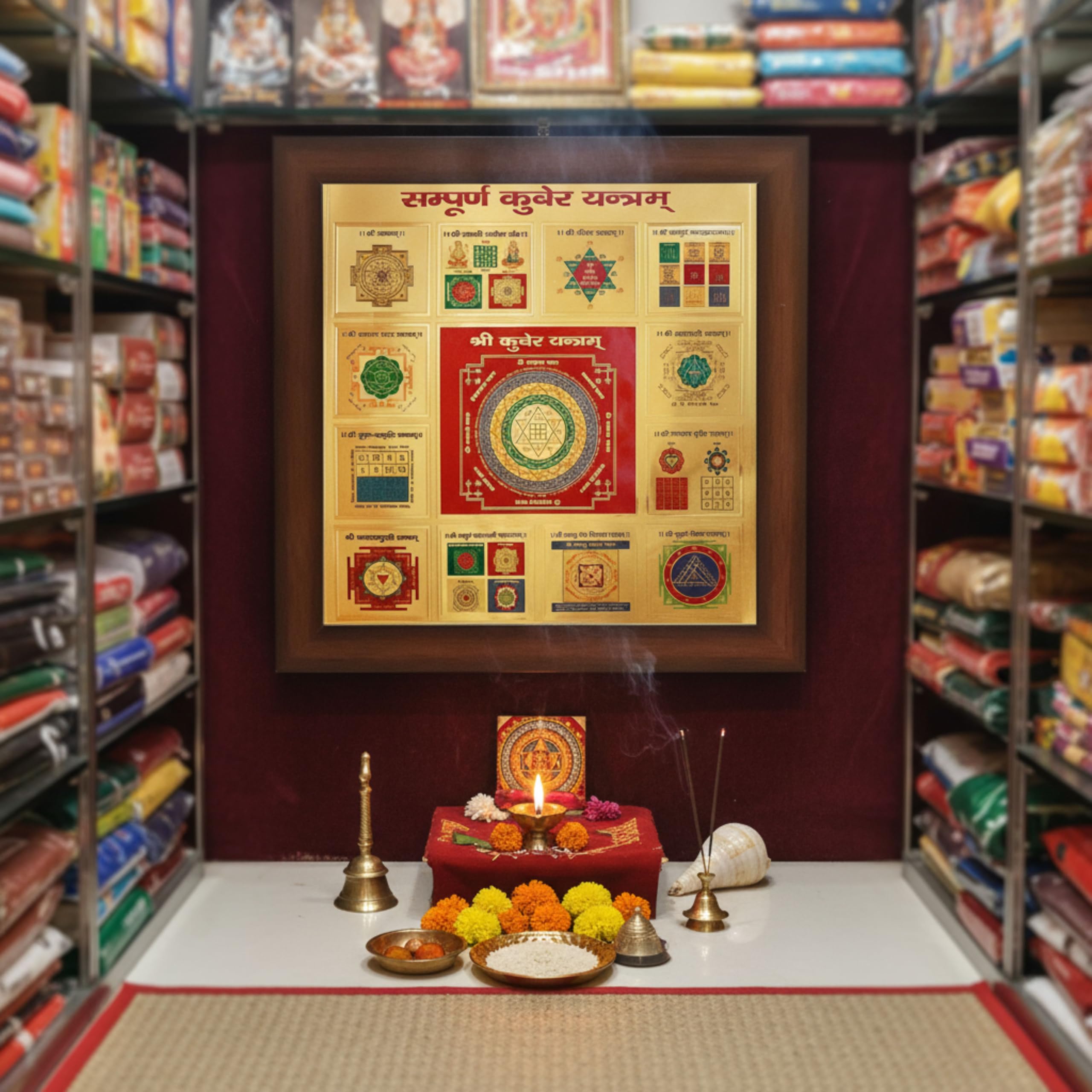 CRAFT QUEST Shri Shree sampoorn Kuber Yantra
