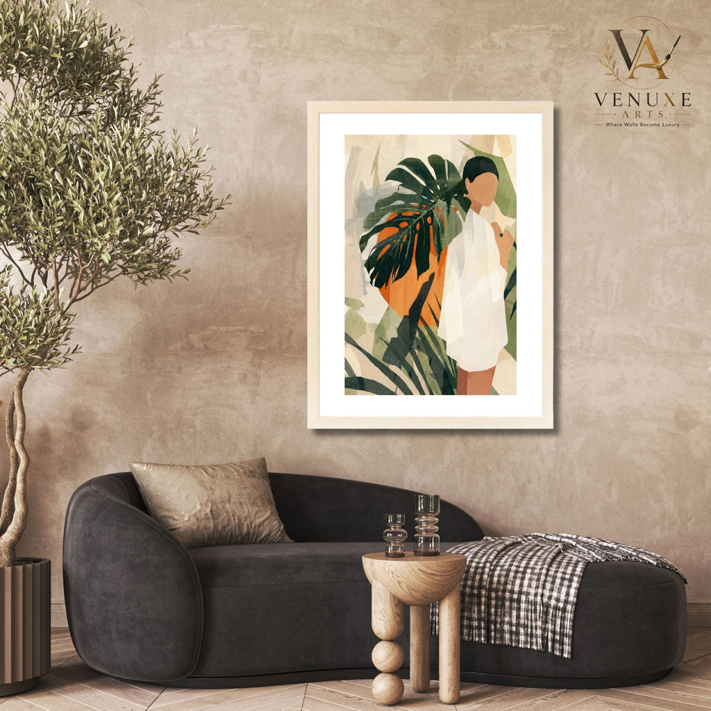 VENUXE ARTS Womens Contemporary Wall Art Posters for Home, Office, Study & Bedroom | Ready to Hang Framed Wall Decor | Positive Quote Prints | Gift for Friends & Family