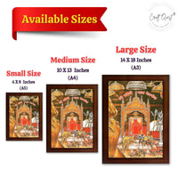 CRAFT QUEST Karni Mata Deshnok Photo Frame For Home, Office And Bedroom Wall Decoration