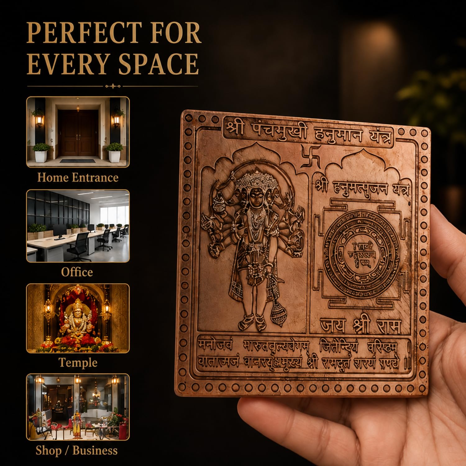 White Aura Vastu Store Panchmukhi Hanuman