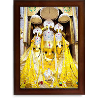CRAFT QUEST Baglamuklhi maa/mata wodden Religious Photo Frame for Home, Office