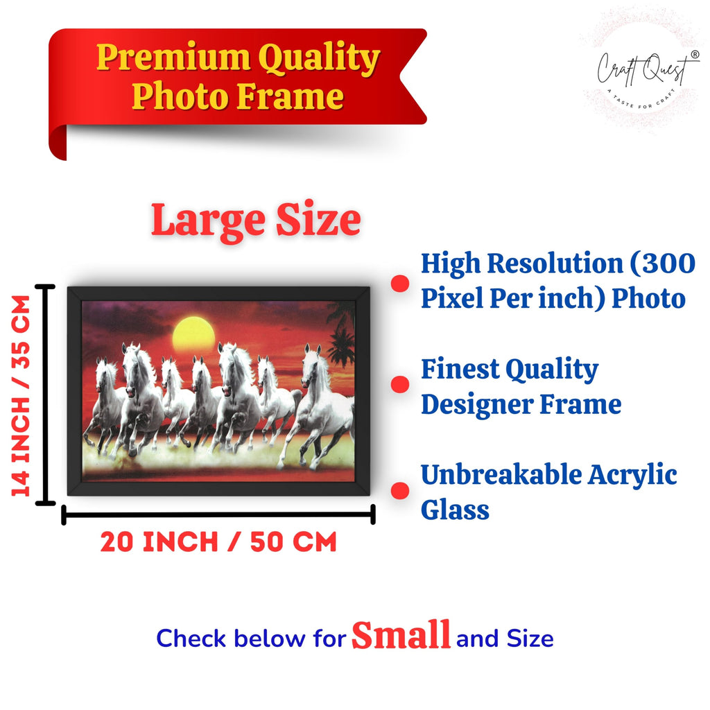 CRAFT QUEST Horse Photo frame