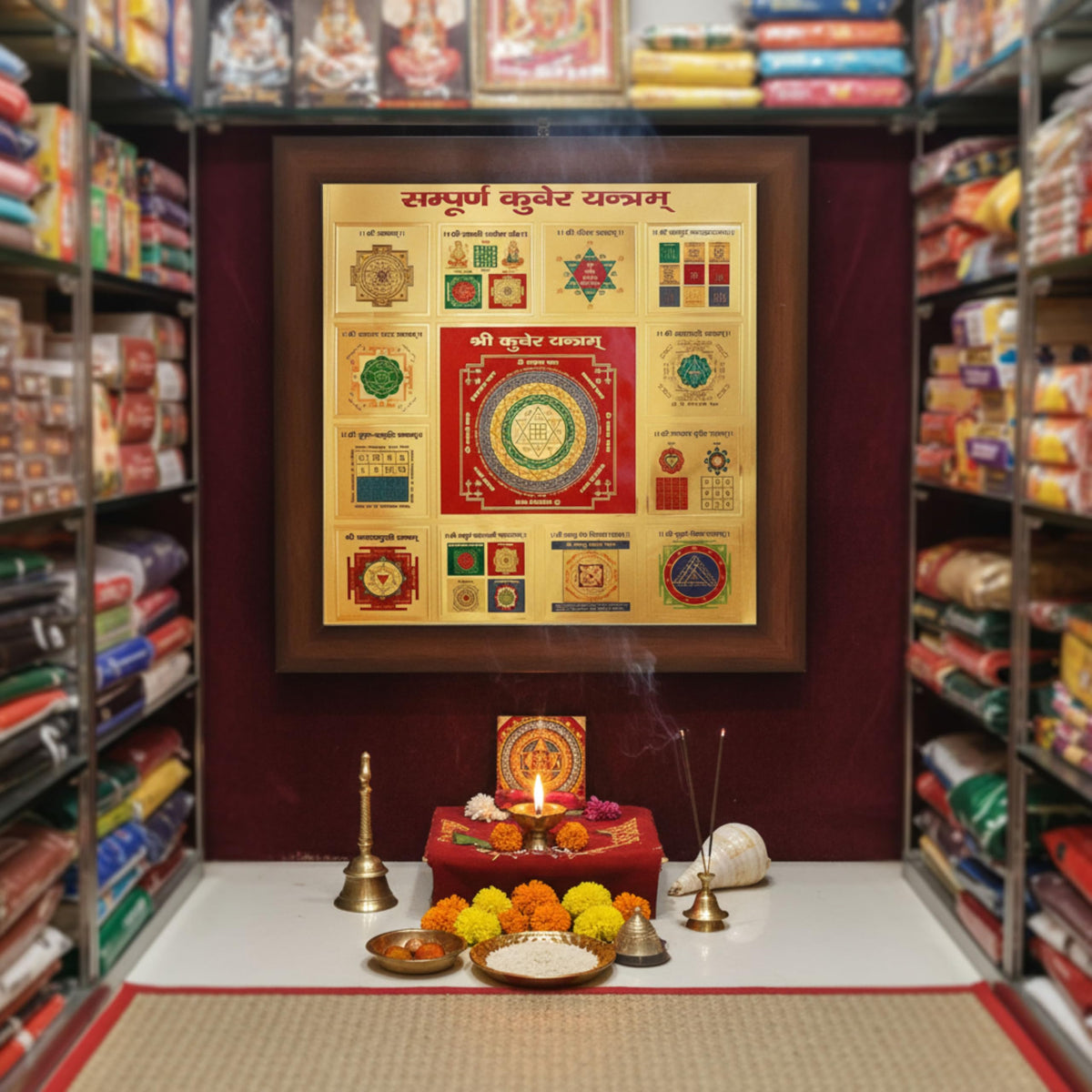 CRAFT QUEST Shri Shree sampoorn Kuber Yantra