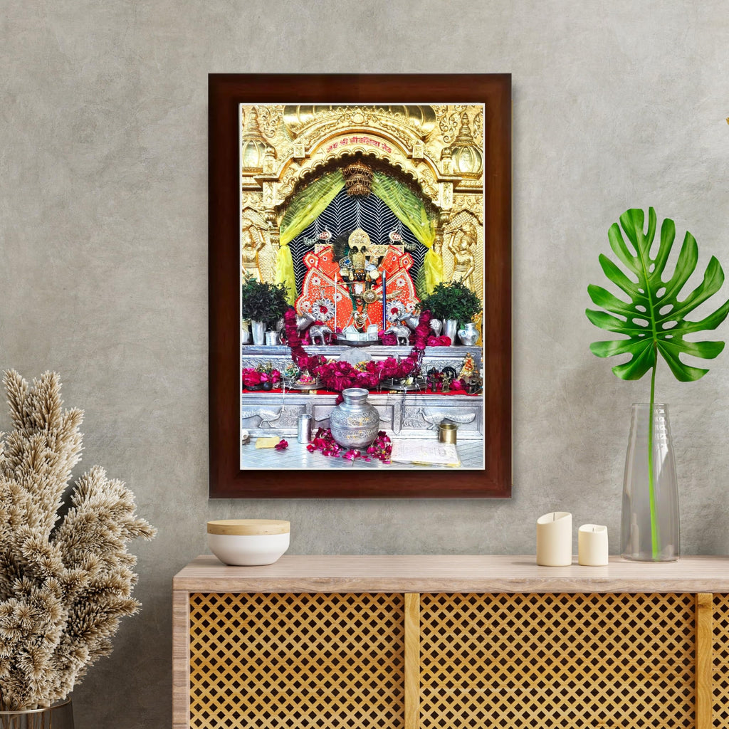 CRAFT QUEST Shree Sanwaliya Seth Shringaar Darshan Religious Photo Frame
