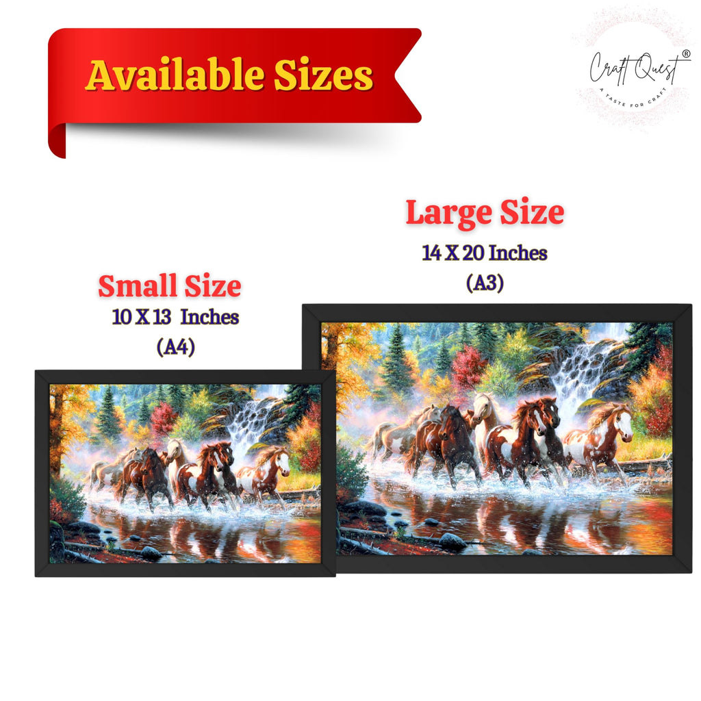 CRAFT QUEST Horse Photo frame
