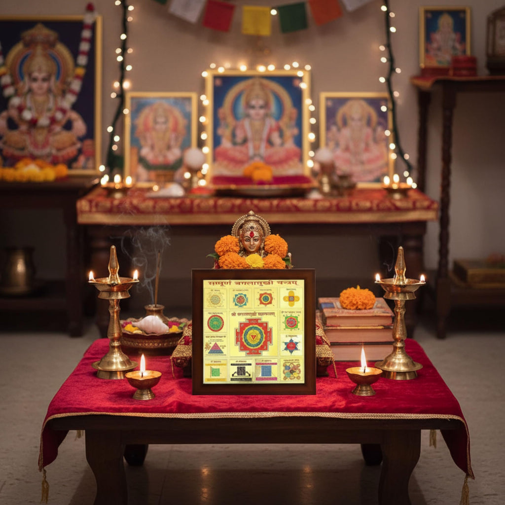 CRAFT QUEST Shri Shree sampoorn sampurna baglamukhi bagulamukhi Yantra