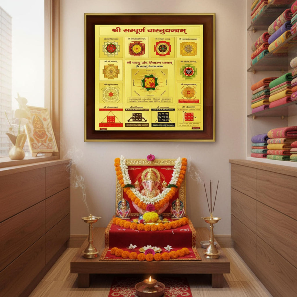 Shri Shree sampurna vastu dosh nivaran Yantra for Health Wealth and Prosperity