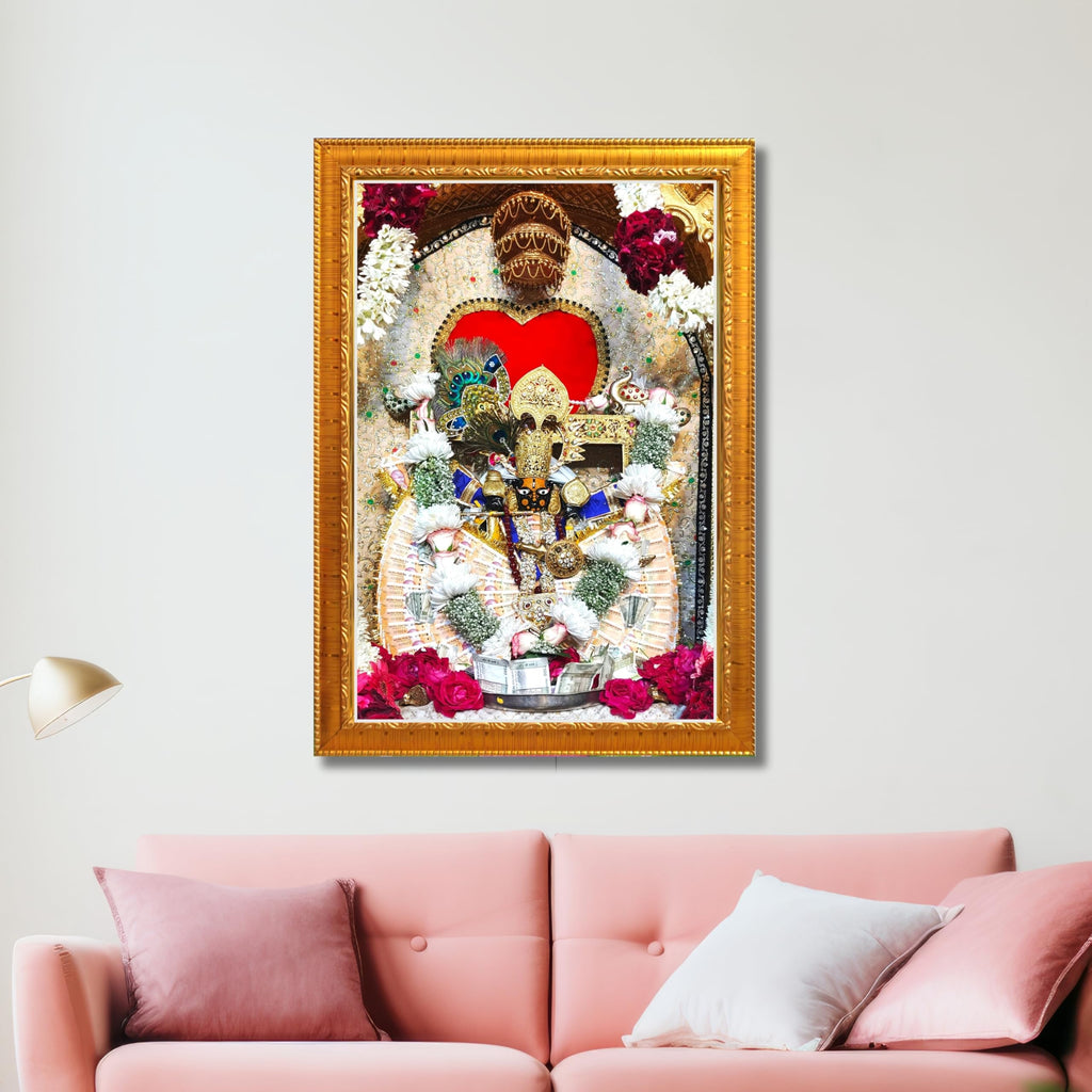CRAFT QUEST Shri Sanwaliya Seth Shringaar Darshan Photo Frame