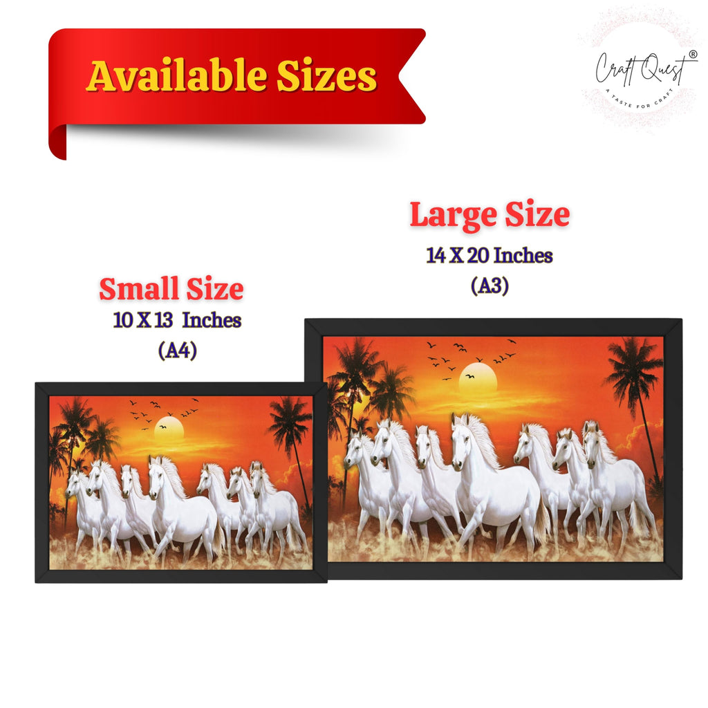 CRAFT QUEST Horse Photo frame