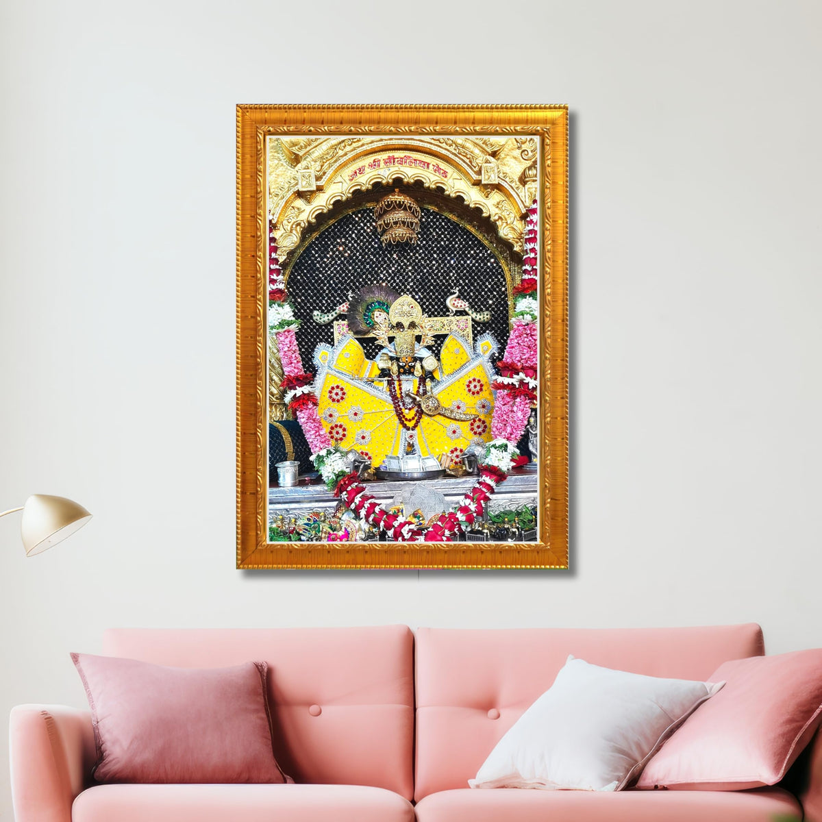 CRAFT QUEST Shree Sanwaliya Seth Shringaar Darshan Religious Photo Frame