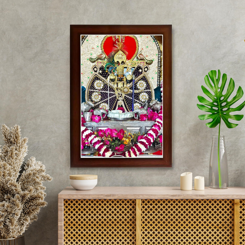 CRAFT QUEST Shree Sanwaliya Seth Shringaar Darshan Photo Frame