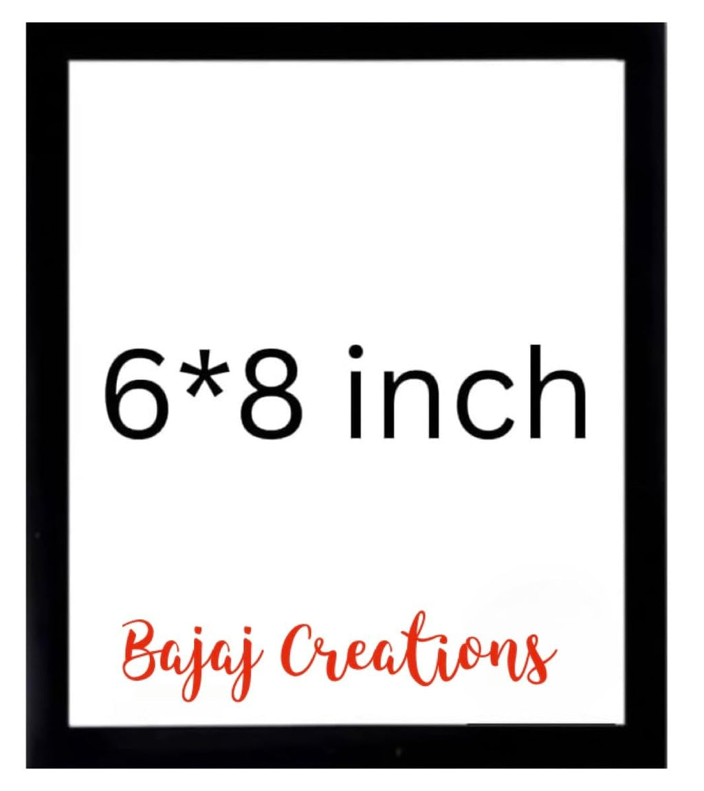 Bajaj Creations Baglamukhi Mata Religious photo frame for mandir, home and office