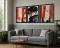 VENUXE ARTS Set Of 3 Anime Characters Wall Framed |Anime Characters Framed Poster for Living Room Bedroom Gaming Room Studio Wall Decor