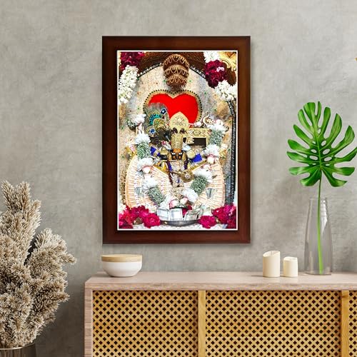 CRAFT QUEST Shri Sanwaliya Seth Shringaar Darshan Photo Frame