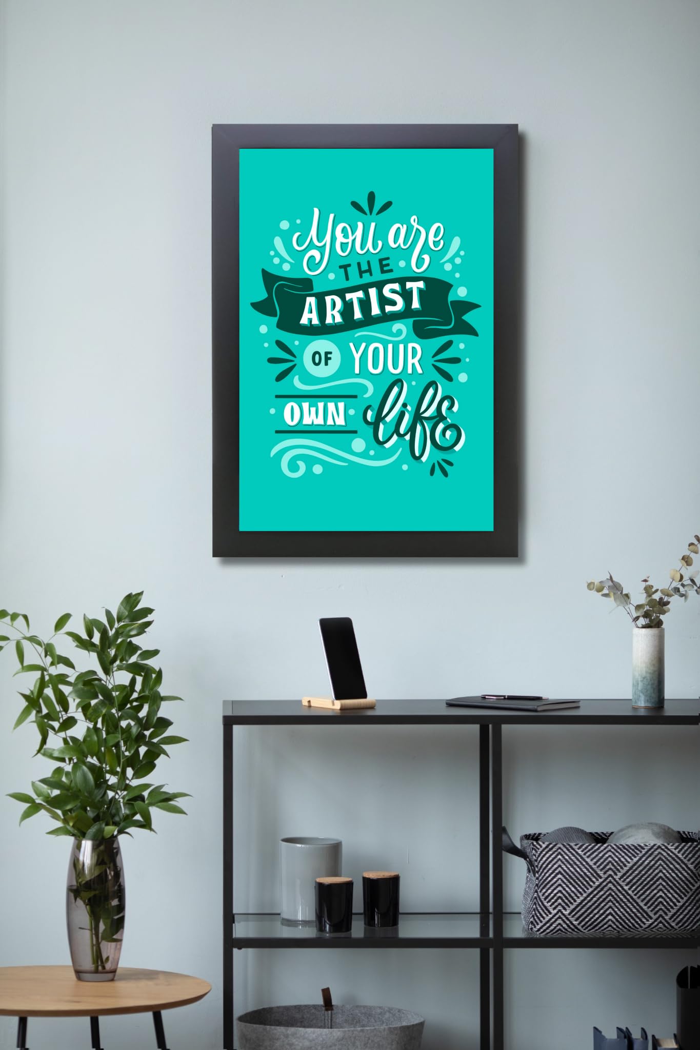 Craft Quest Motivational quotes Photo Frame for Gym, Office, Living room | Synthetic wood