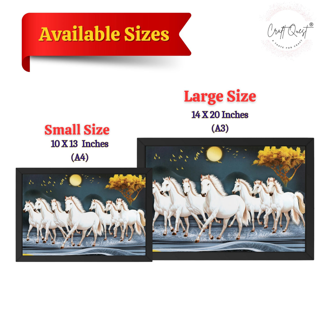 CRAFT QUEST Horse Photo frame