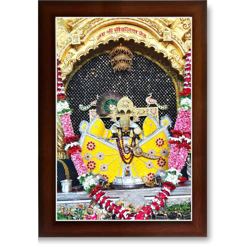 CRAFT QUEST Shree Sanwaliya Seth Shringaar Darshan Religious Photo Frame