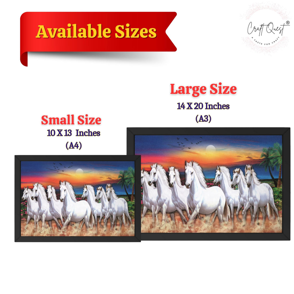 CRAFT QUEST Horse Photo frame