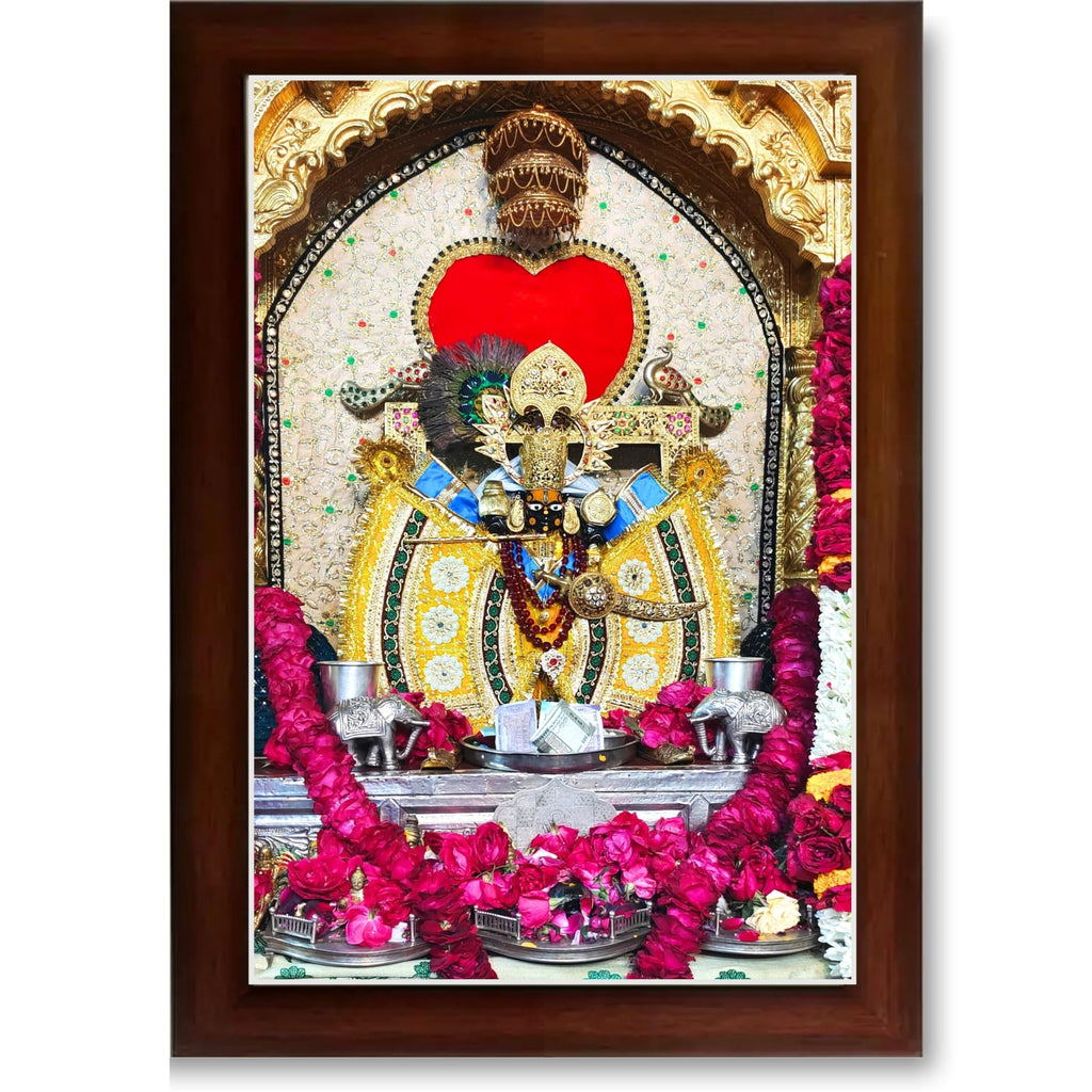 CRAFT QUEST Shree Sanwaliya Seth Shringaar Darshan Religious Photo Frame