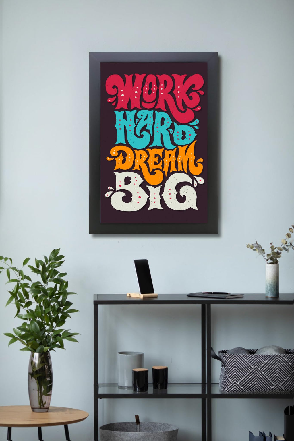 Craft Quest Motivational quotes Photo Frame for Gym, Office, Living room | Synthetic wood