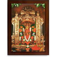 CRAFT QUEST Vijayawada Kanaka Durga Devi Durgamma Wall Photo Frame | South God Frame for Home, Office, Temple & Gifting