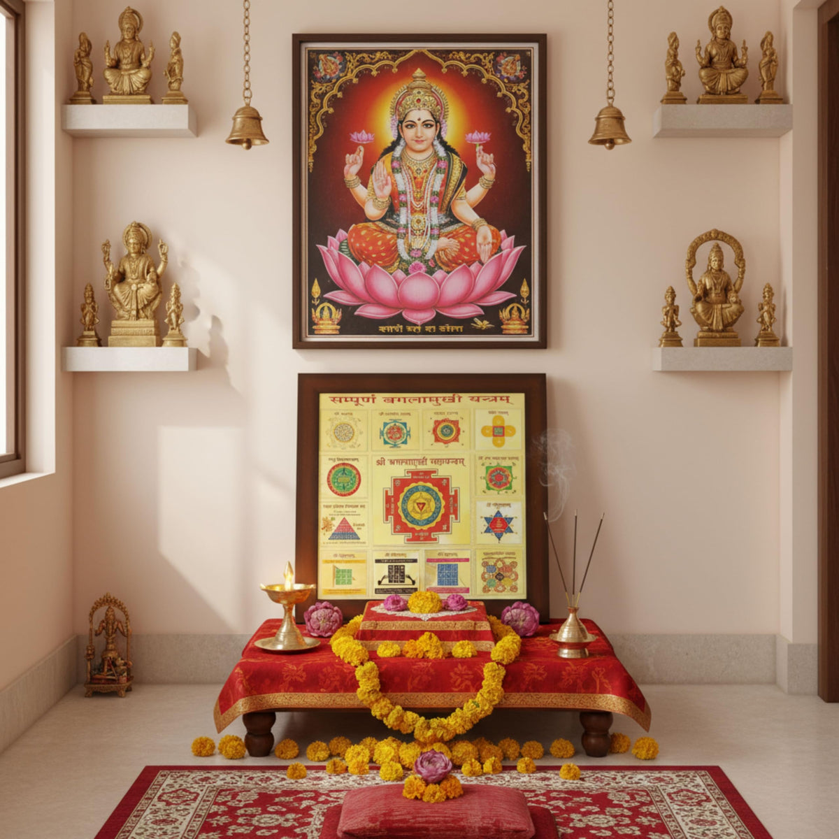 CRAFT QUEST Shri Shree sampoorn sampurna baglamukhi bagulamukhi Yantra