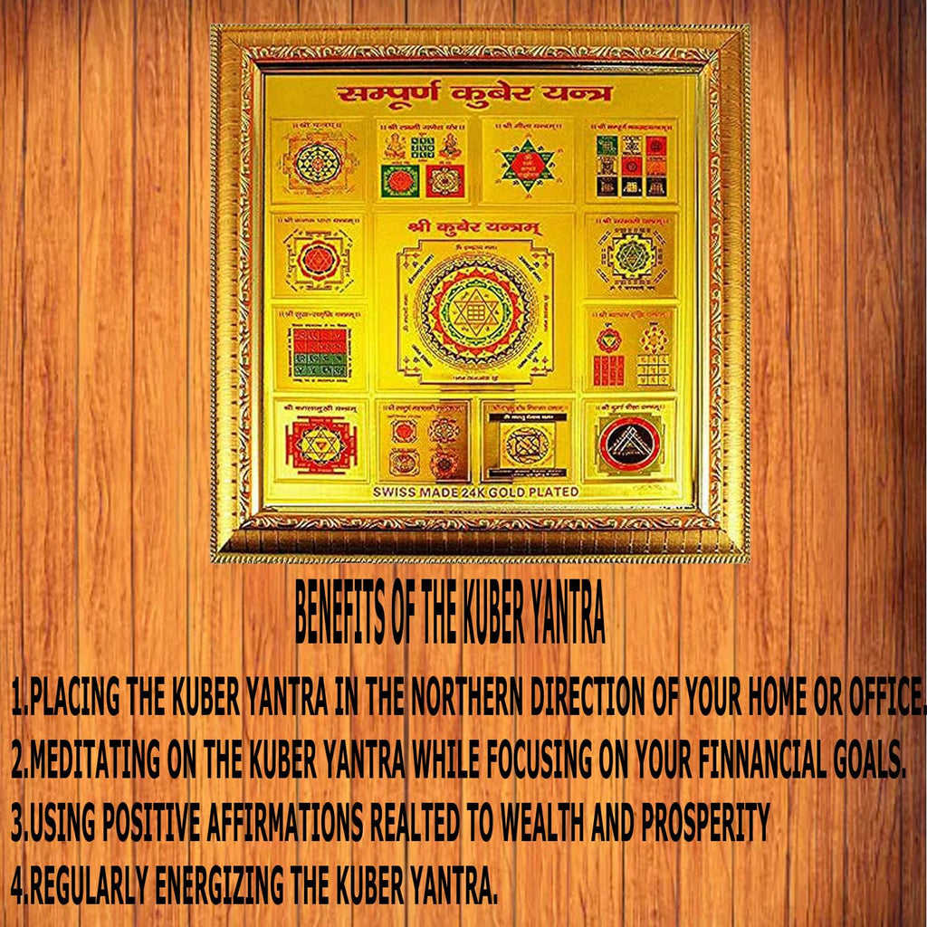 eshoppee Shri Shree Sampoorn Sampurna Yantra Wall Art for Puja Home, Office, Factory