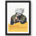 CRAFT QUEST Naruto Anime Laminated Posters Framed Painting For Anime Naruto Fans Wall Decor, Home Decor with Matte Black Frame (14 Inches x 10 Inches)