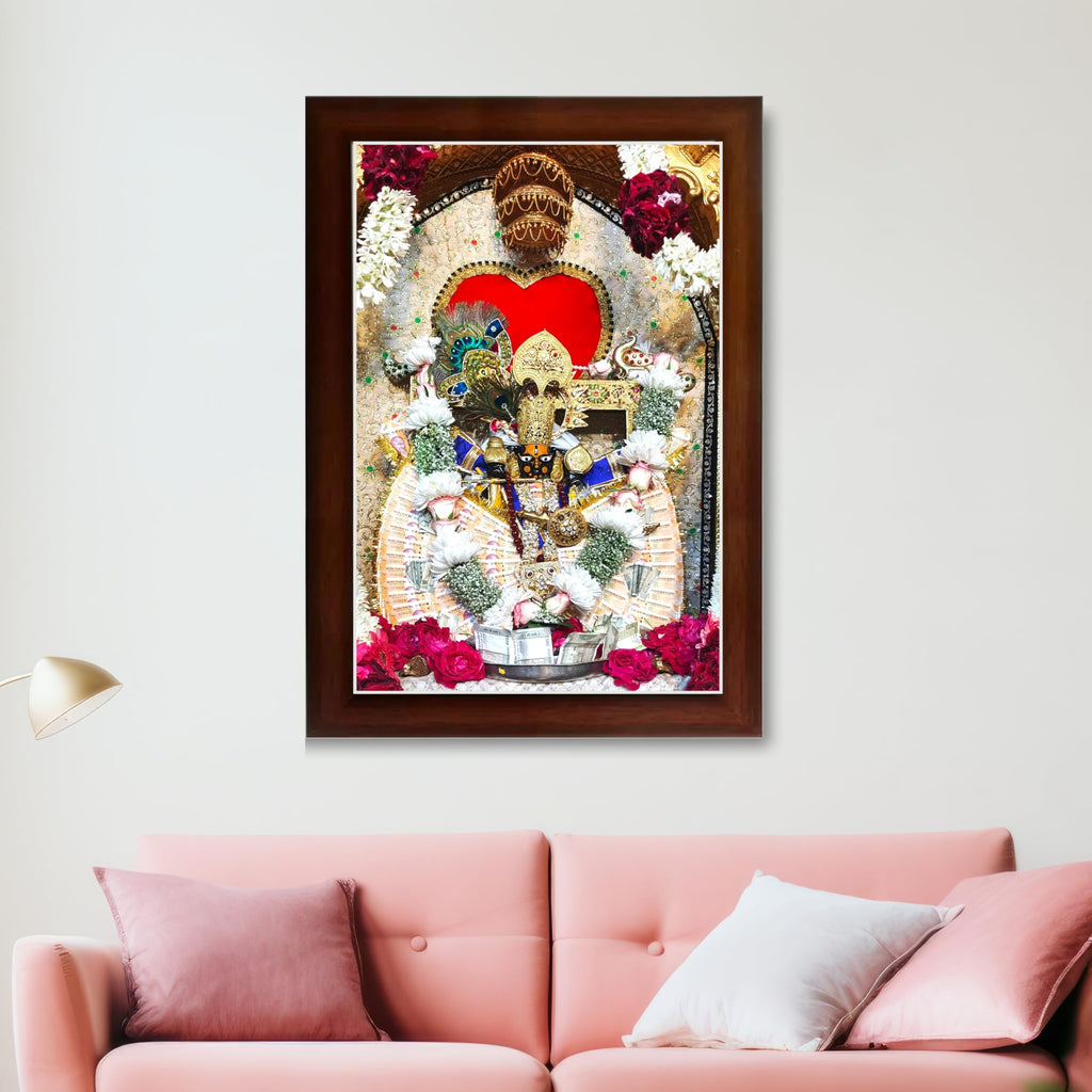 CRAFT QUEST Shri Sanwaliya Seth Shringaar Darshan Photo Frame