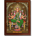 CRAFT QUEST Varahi Amman Photo Varahi Wall Painting Photo Frame With Acrylic Glass| South Devi God Frame for Home, Office, Temple & Gifting