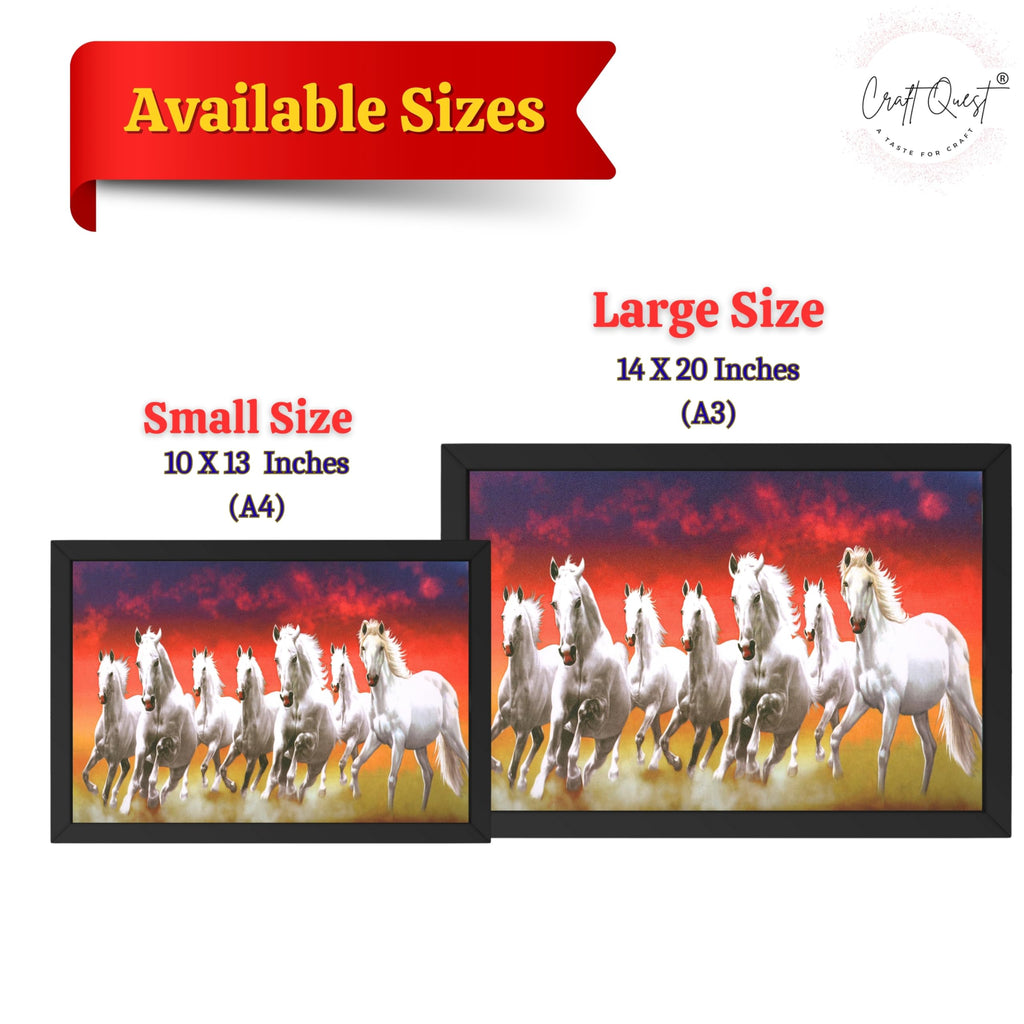 CRAFT QUEST Horse Photo frame