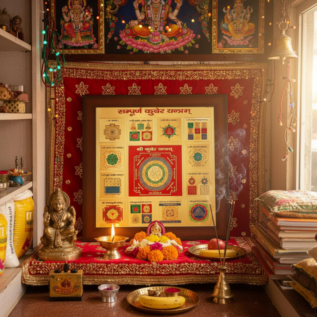 CRAFT QUEST Shri Shree sampoorn Kuber Yantra