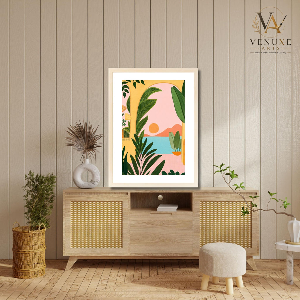 VENUXE ARTS Womens Contemporary Wall Art Posters for Home, Office, Study & Bedroom | Ready to Hang Framed Wall Decor | Positive Quote Prints | Gift for Friends & Family