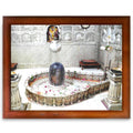 CRAFT QUEST Mahakal Shivling Photo Frame Shiv Mahadev Shiva Bholenath Mahakal Photo Frame, Religious Photo Frame