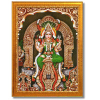CRAFT QUEST Karumariamman Karu Mariamman Karumari Amman Wall Photo Frame | South God Picture Frame for Home, Office, Temple & Gifting, Decor