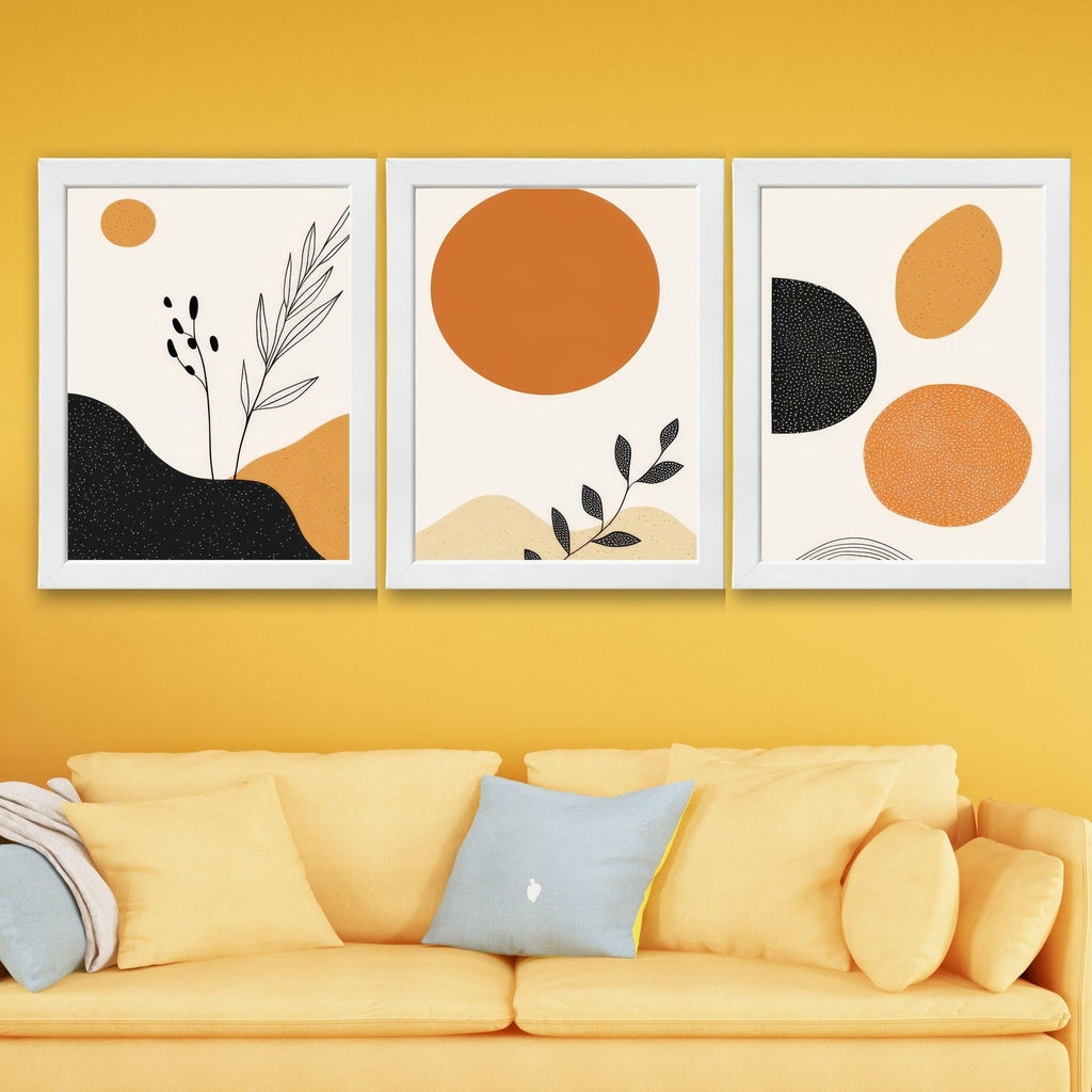 CRAFT QUEST Wood Painting For Wall Decoration - Modern Art Wall Decor Framed Painting For Living Room, Bedroom - Framed Wall Posters/Paintings With Frame